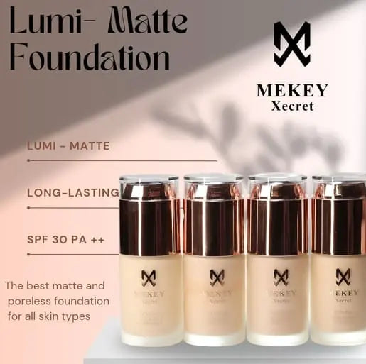 Mekey Xecret Lumi Matte Foundation