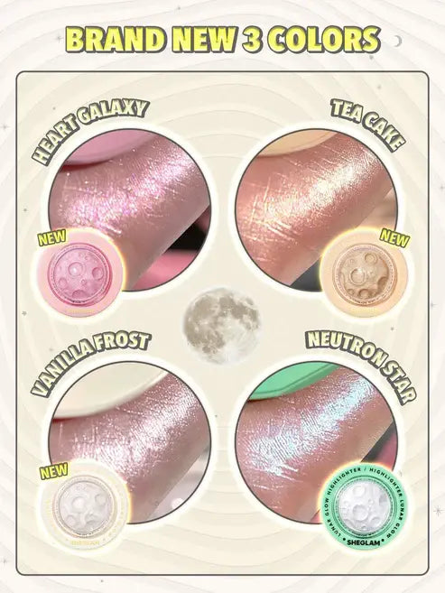 SHE GLAN– Lunar Glow Highlighter (Set of 4)