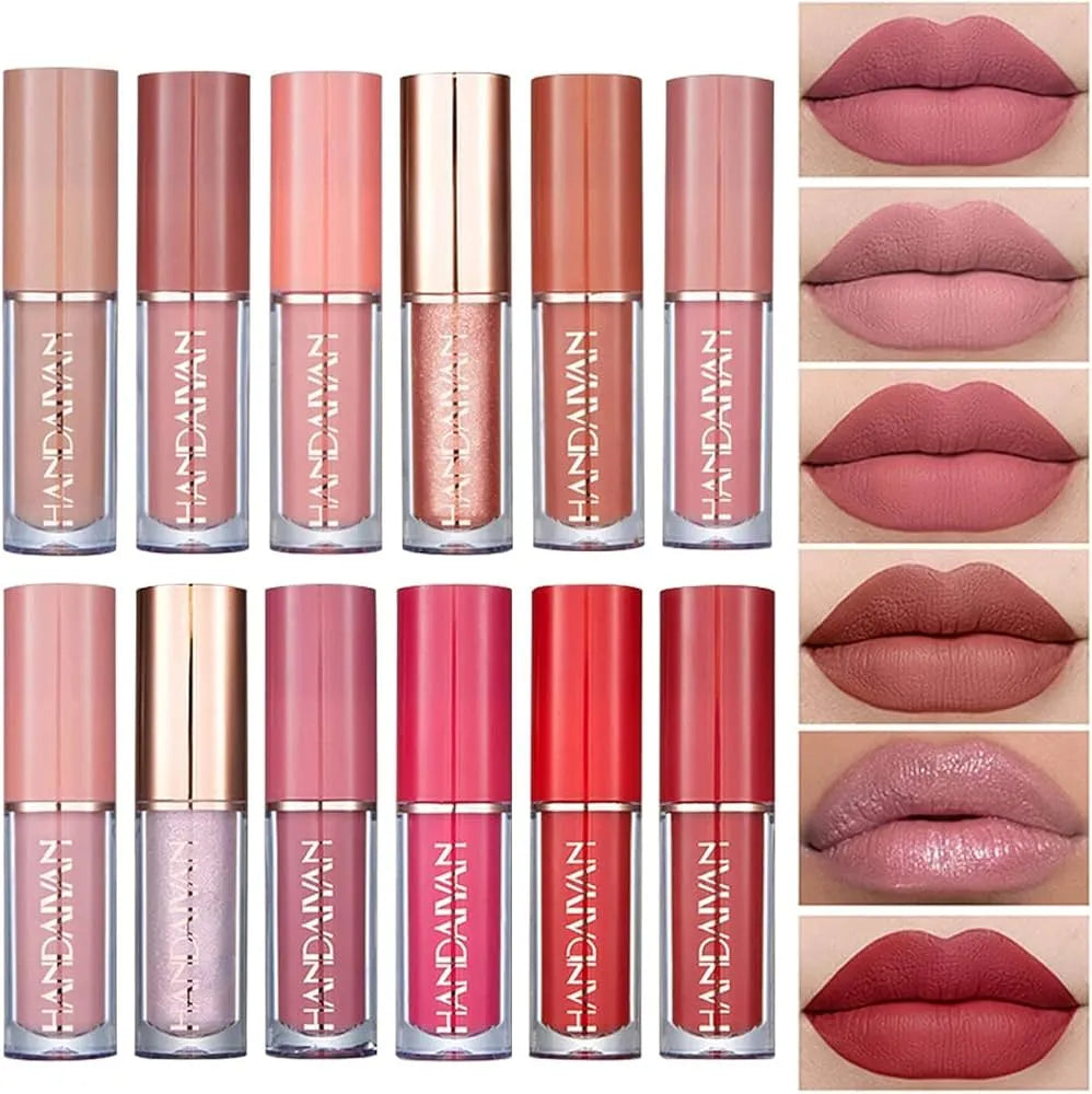Handiyan Matte 12 PCS Liquid Lipstik