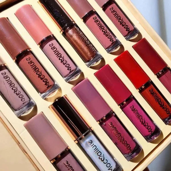 Handaiyan - Velvet Matte Lip Gloss Set of 12