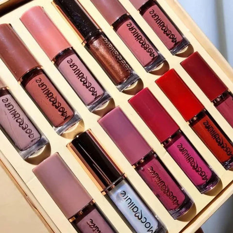 Handaiyan - Velvet Matte Lip Gloss Set of 12