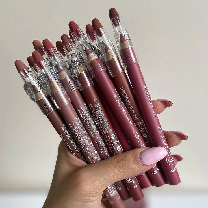 Flormar Lip Pencil – 12 PCS Set