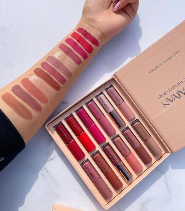 Handiyan Matte 12 PCS Liquid Lipstik