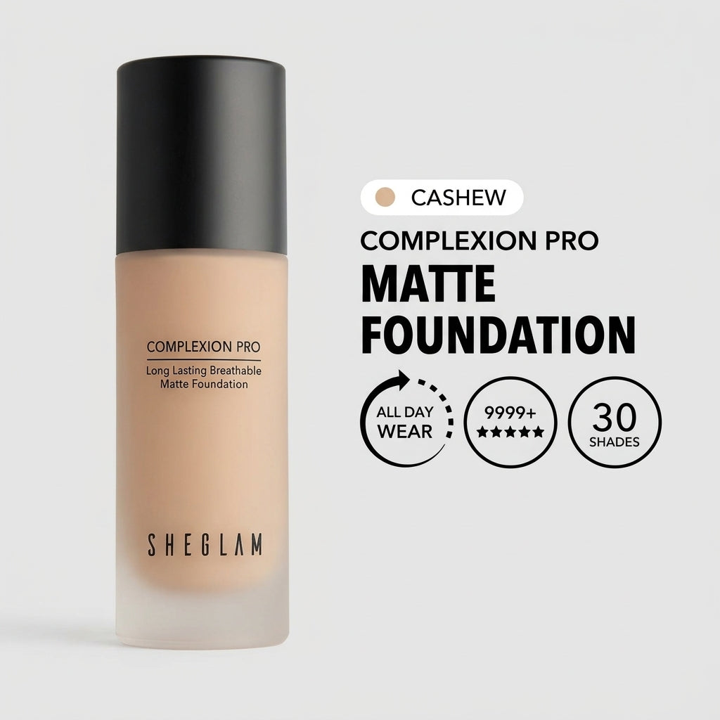 Sheglam Complexion Pro Breathable Matte Foundation