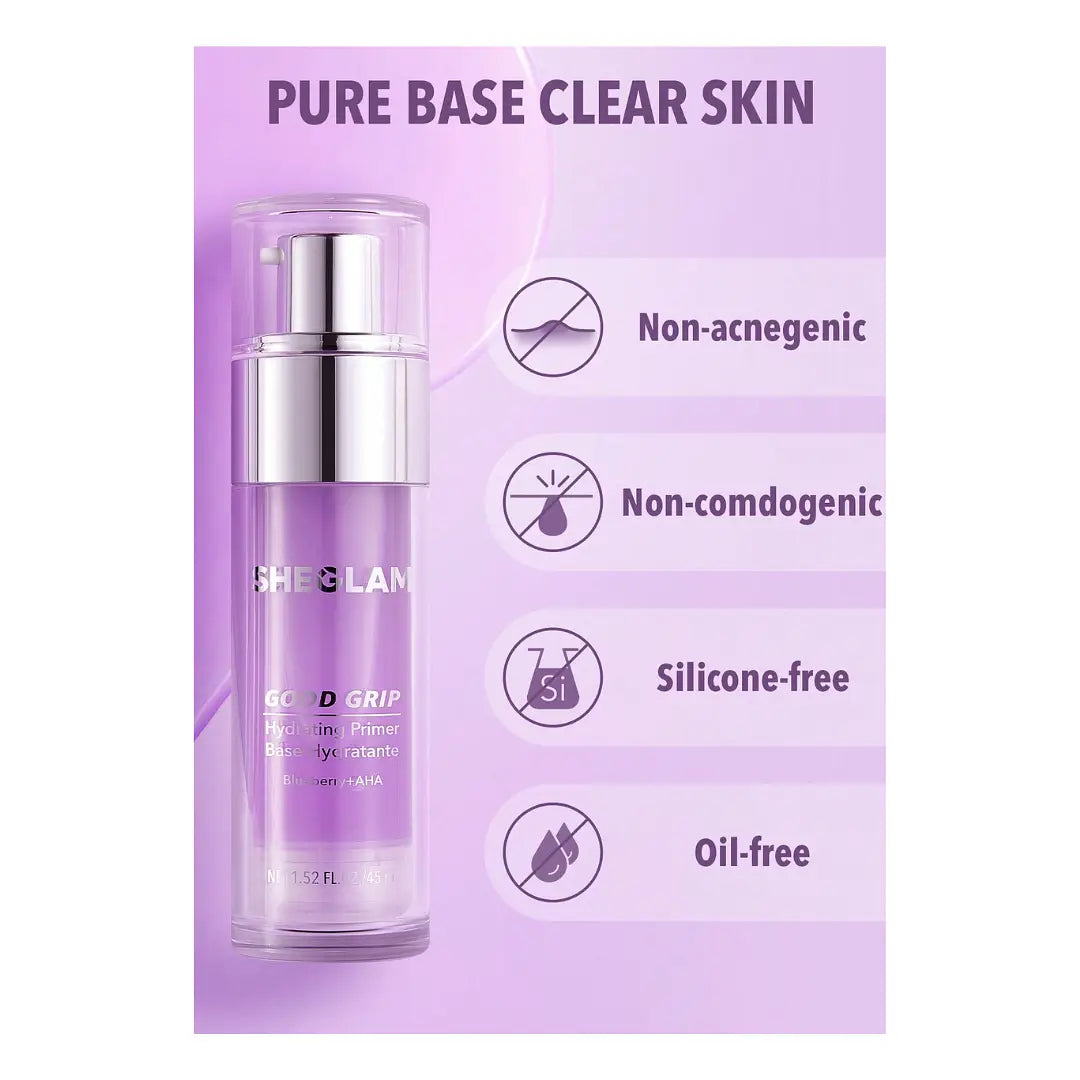 SHEGLAM Good Grip Hydrating Primer Blueberry 45Ml