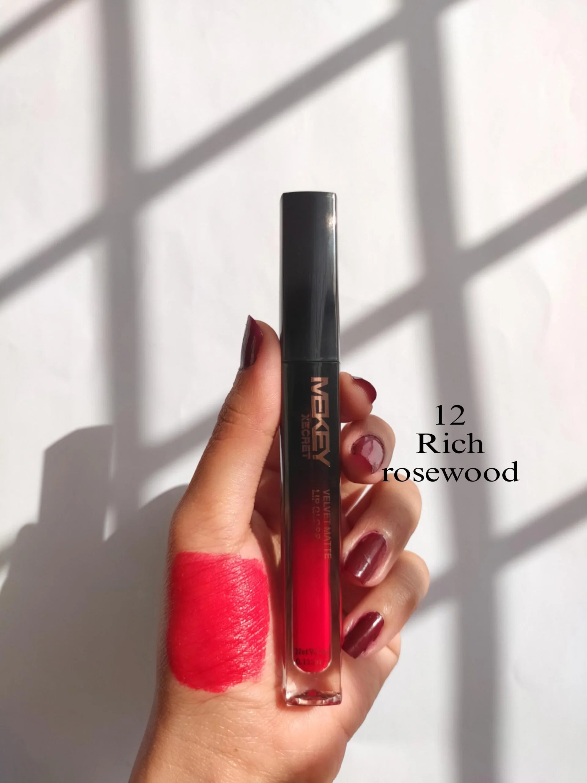 Mekey Xecret Velvet Matte Liquid Lip Gloss