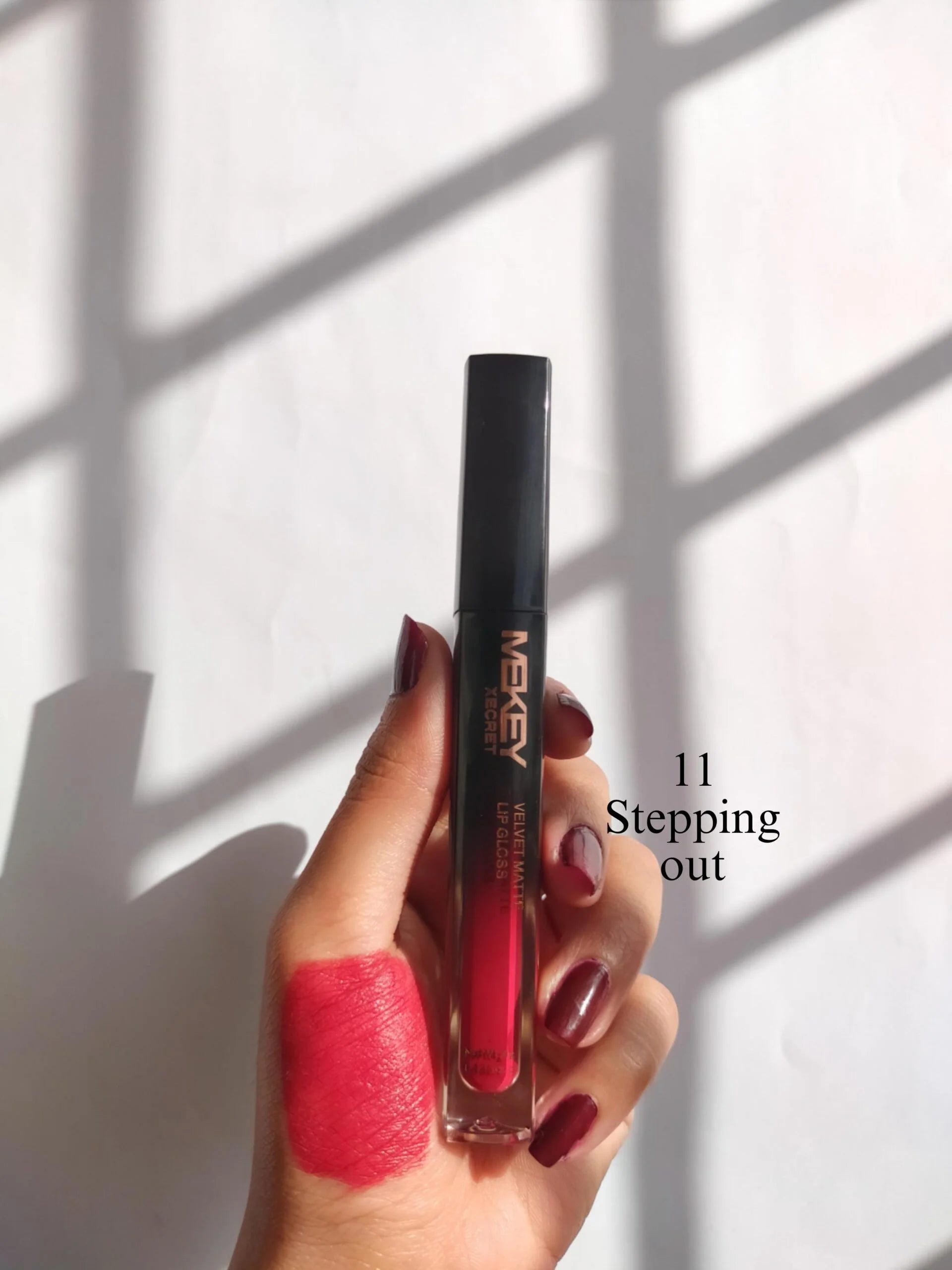 Mekey Xecret Velvet Matte Liquid Lip Gloss