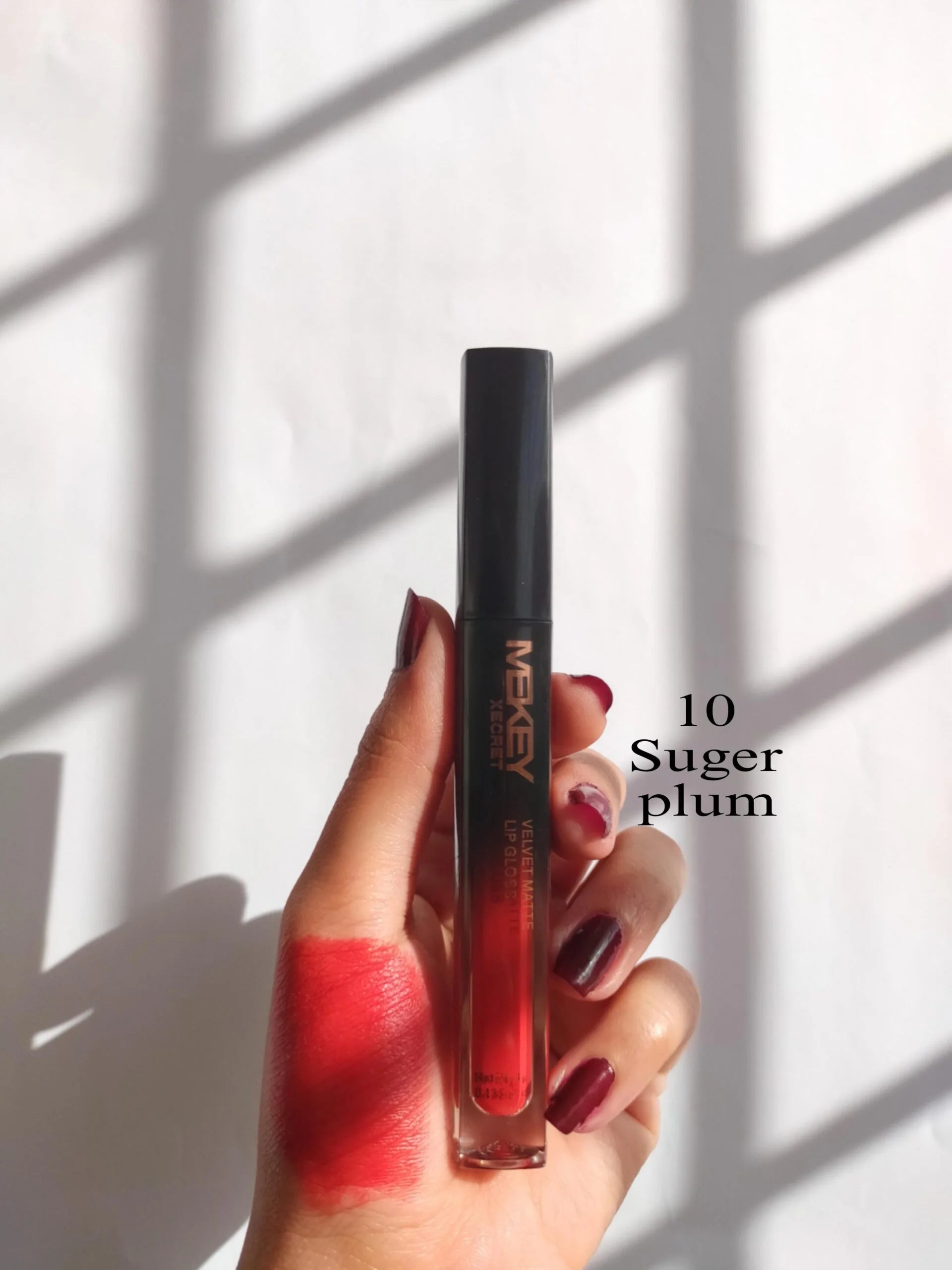 Mekey Xecret Velvet Matte Liquid Lip Gloss