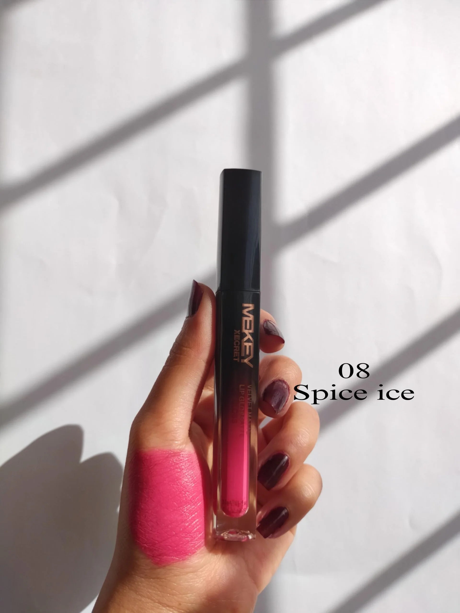 Mekey Xecret Velvet Matte Liquid Lip Gloss