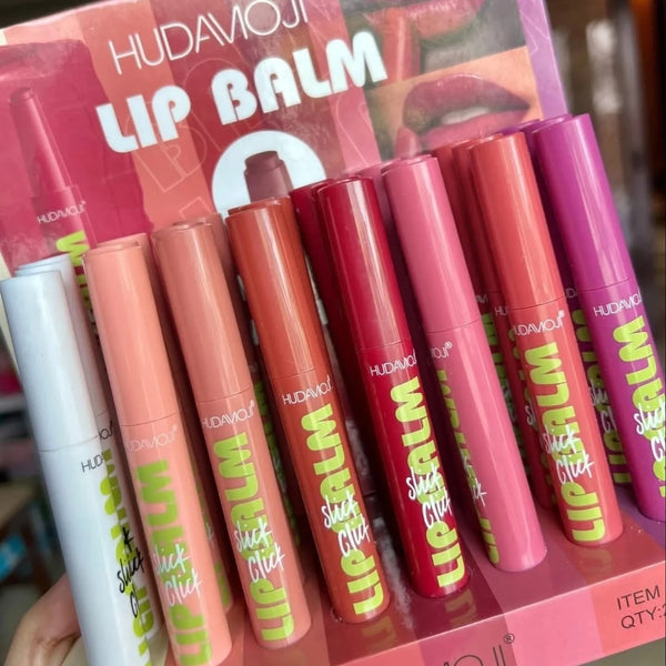 HUDAMOJI -STICK CLICK TINTED LIP BALM