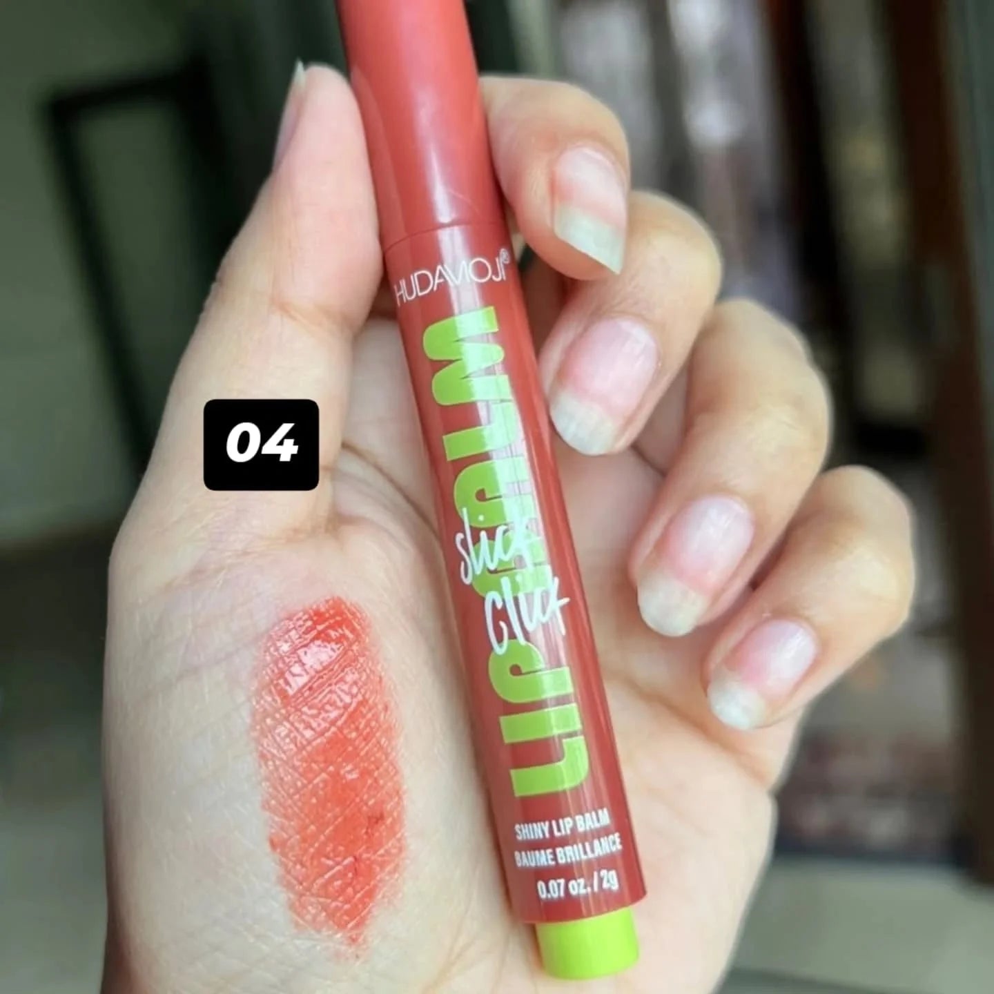 HUDAMOJI -STICK CLICK TINTED LIP BALM
