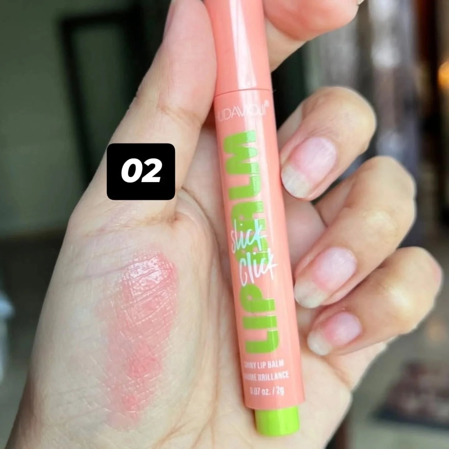 HUDAMOJI -STICK CLICK TINTED LIP BALM