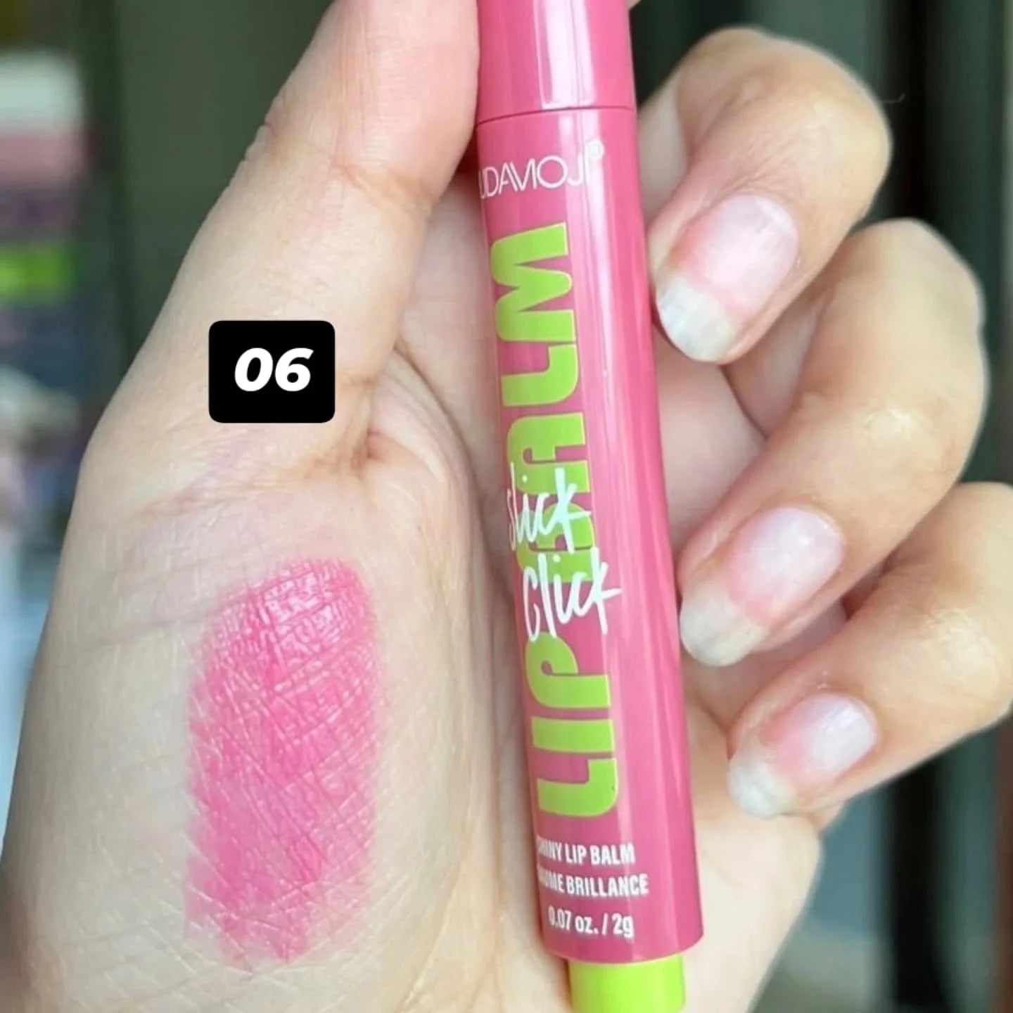 HUDAMOJI -STICK CLICK TINTED LIP BALM