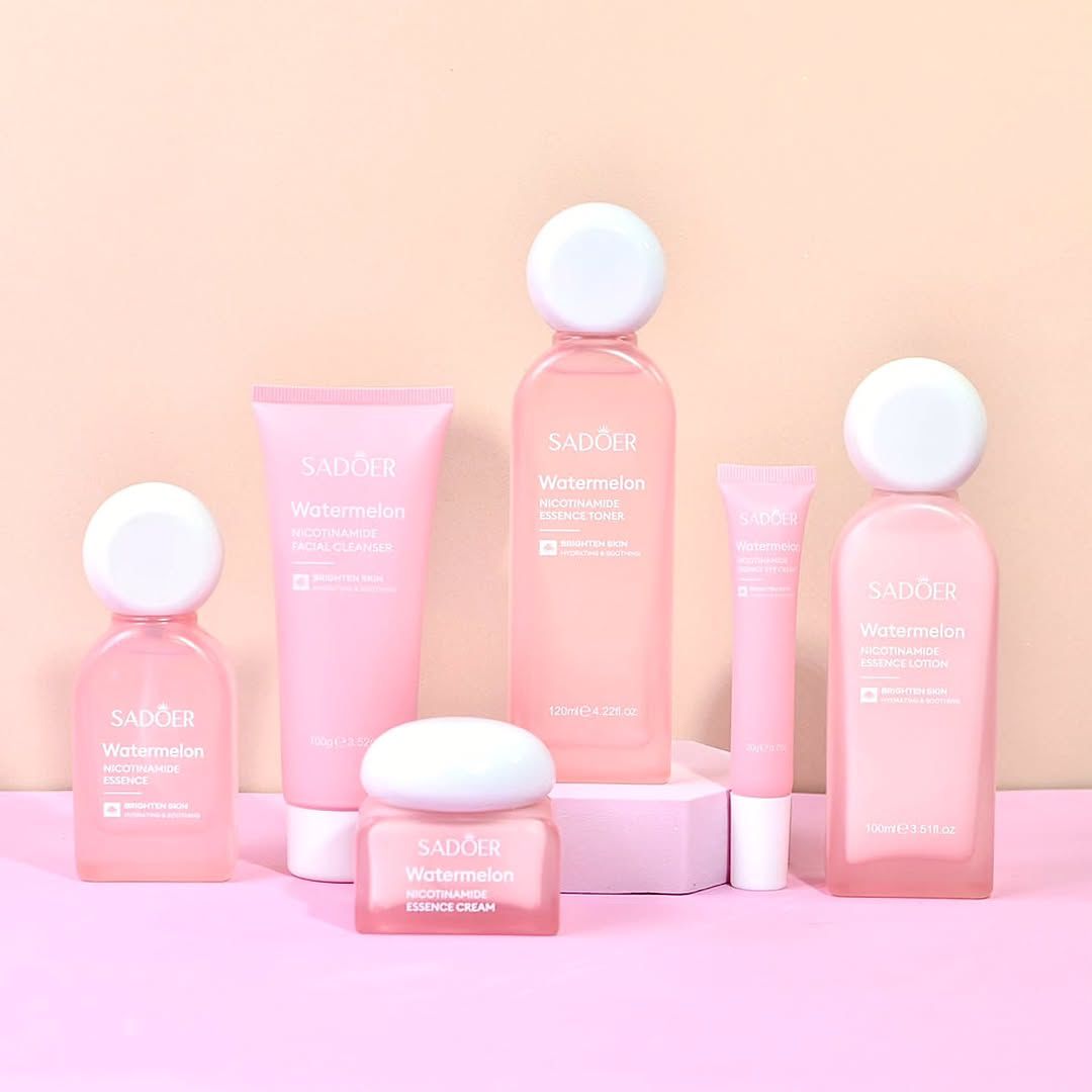 Sadoer Watermelon 6-Piece Skincare Set | Brightening & Hydrating Care
