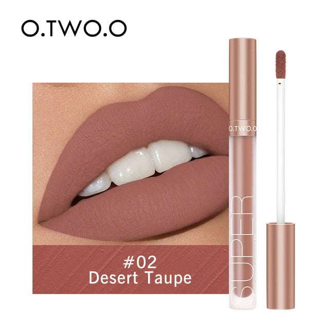 O.TWO.O HONEY WHISPER VELVET MATTE LIP GLAZE