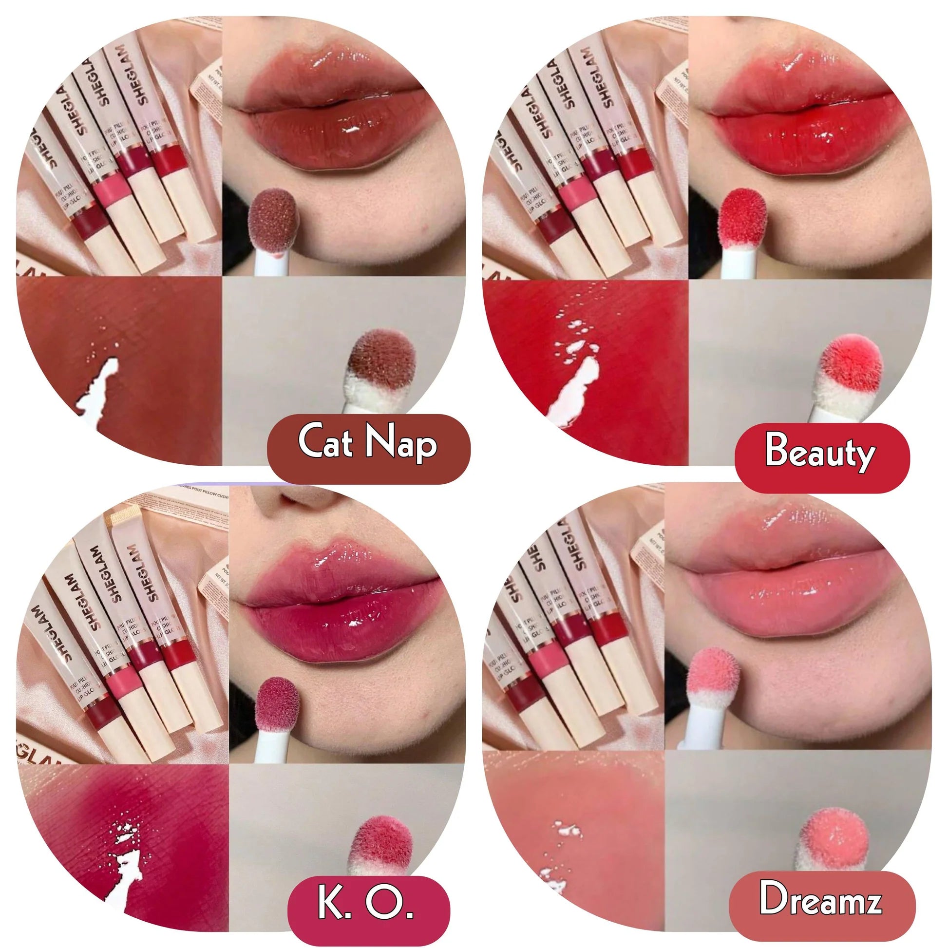 SHEGLAM Pout Pillow Cushion Lip Gloss