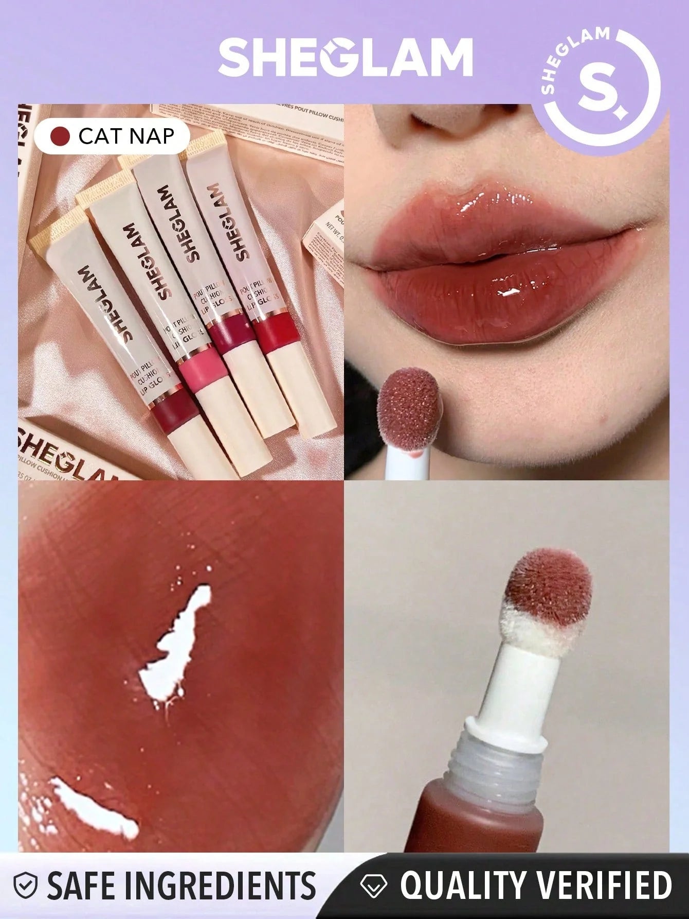 SHEGLAM Pout Pillow Cushion Lip Gloss